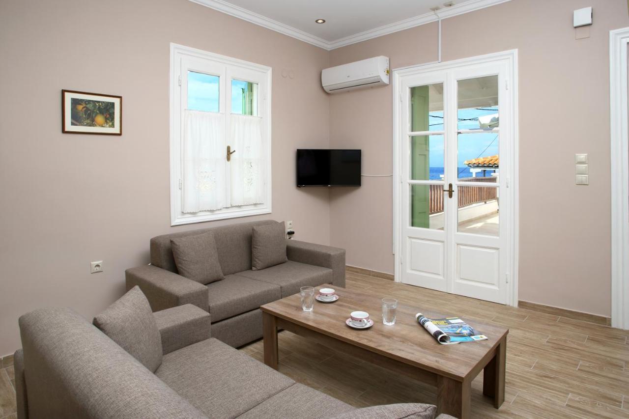 Lagadi Luxury Sea Side Apartment Áyios Nikítas Exterior foto