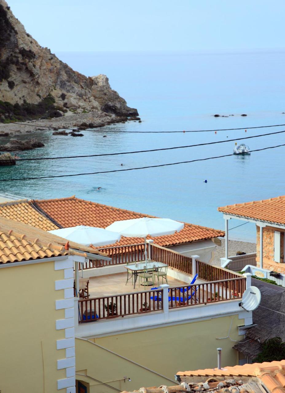 Lagadi Luxury Sea Side Apartment Áyios Nikítas Exterior foto