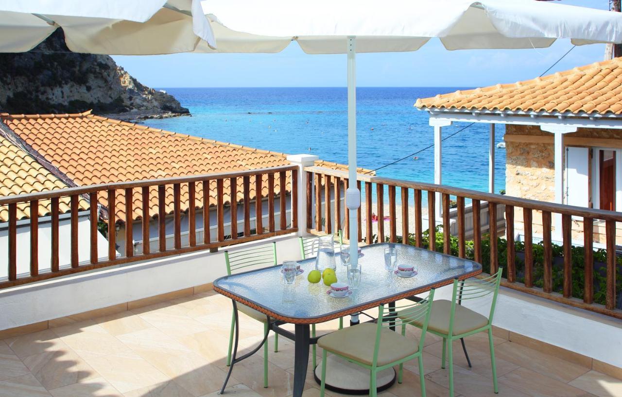 Lagadi Luxury Sea Side Apartment Áyios Nikítas Exterior foto