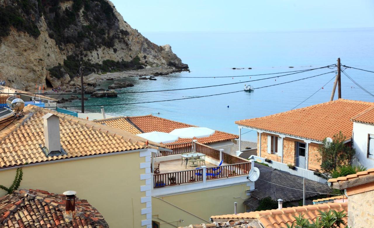 Lagadi Luxury Sea Side Apartment Áyios Nikítas Exterior foto